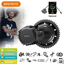 Bafang 강력한 자전거 엔진 전기 자전거 변환 키트, 미드 드라이브 모터, BBSHD, BBS03, BB 68 100 120mm, 48V, 52V, 1000W