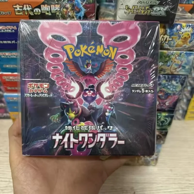 OriginalGenuine Pokemon Card PTCG Japanese Edition Series SV6A Nightwalker Anime Game Trading Card Children Gifts Board Game Toy