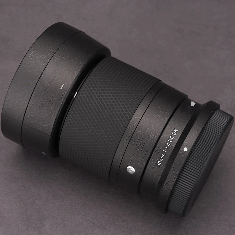 For SIGMA 30mm F1.4 DC DN for Nikon Z Mount Lens Sticker Protective Skin Decal Vinyl Wrap Film Anti-Scratch Protector Coat