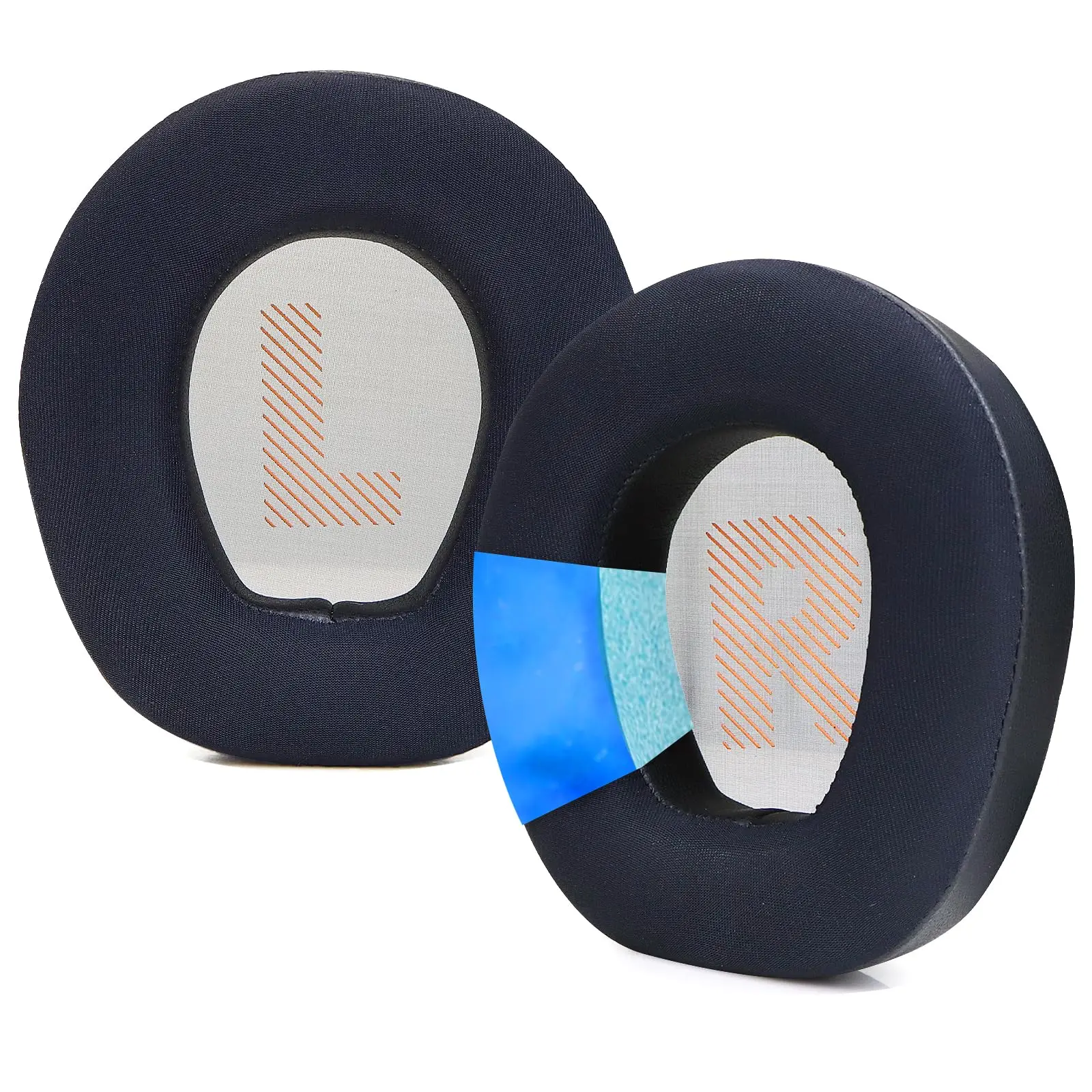 

Сменные охлаждающие гелевые подушечки, совместимые с наушниками JBL Quantum Q200 Q300, подушечки для наушников из пены с эффектом памяти