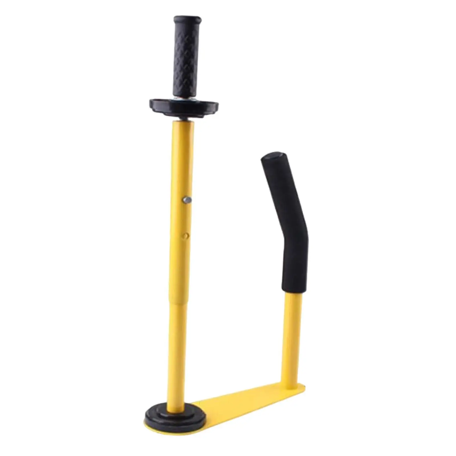 Handheld Stretch Film Wrap Dispenser Light Weight Iron Tube Wrapping Tool Adjustable for Warehouse Packaging