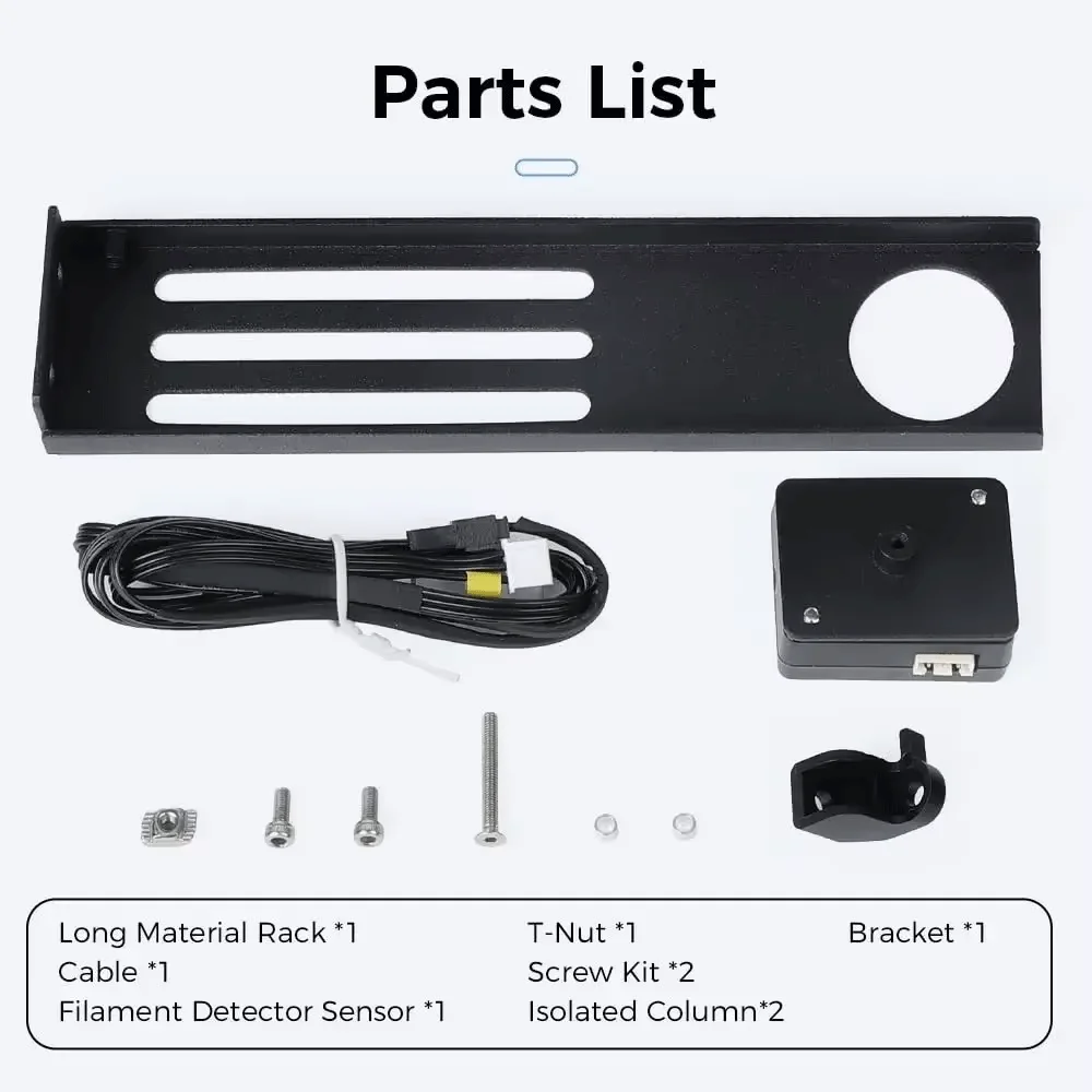 Creality Ender 3 V3 SE/KE Filament Detector Kit 3D Printer Smart Filament Runout Sensor for Ender 3 V3 SE/Ender 3 V3 KE Upgrade