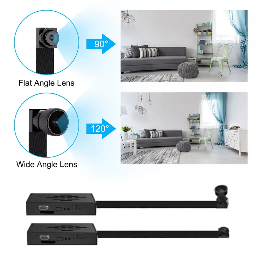 Mini telecamera HD 1080P Modulo wireless portatile fai-da-te Videocamera WiFi Videoregistratore Rilevazione movimento Videocamera P2P Supporto Visualizzazione remota