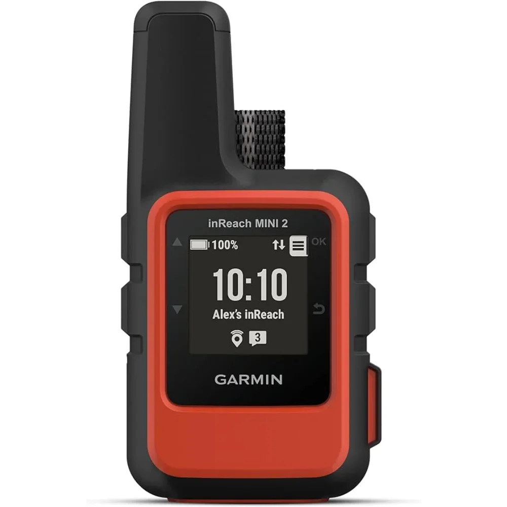 Comunicador de satélite leve e compacto, Orange Hiking Handheld, InReach Mini 2, 010-02602-00, Novo