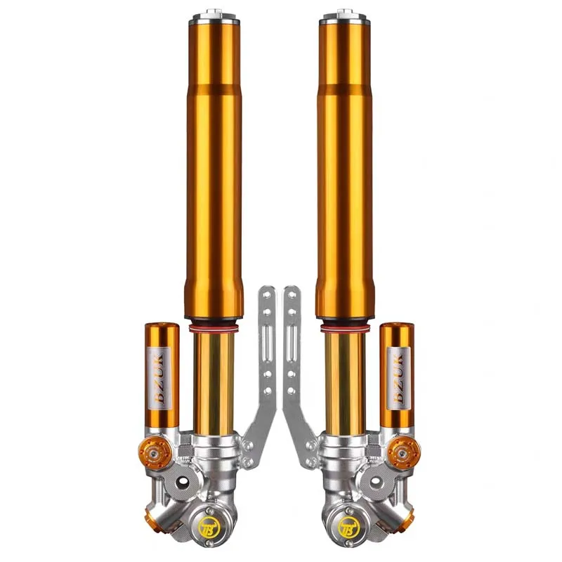 BU4PRO Inverted Front Shock Absorber Is Suitable for the Suspension System of the SYM DRG150 Motorcycle