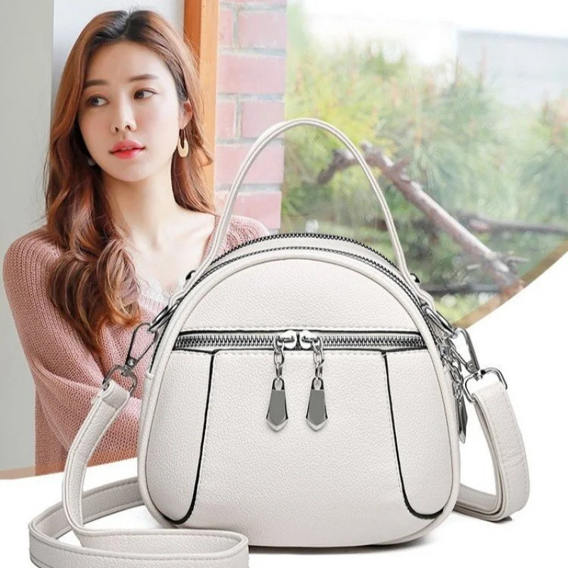 

Роскошная женская сумка через плечо из кожи с рисунком жасмина и модным парижским повседневным легким повседневным стилем ​