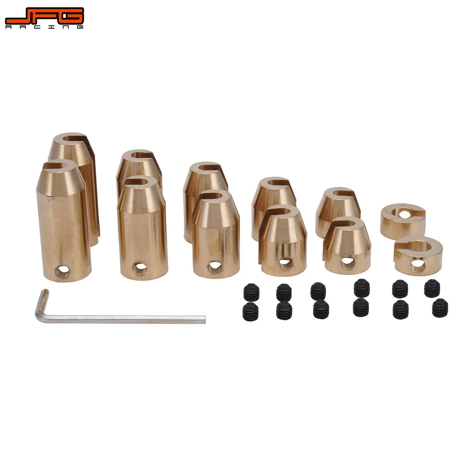 8 pcs Wheel Spoke Balance Weights Refill Brass Kit Motorcycle For KTM Suzuki Honda Yamaha Kawasaki Balancing Electric Dirt Bike
