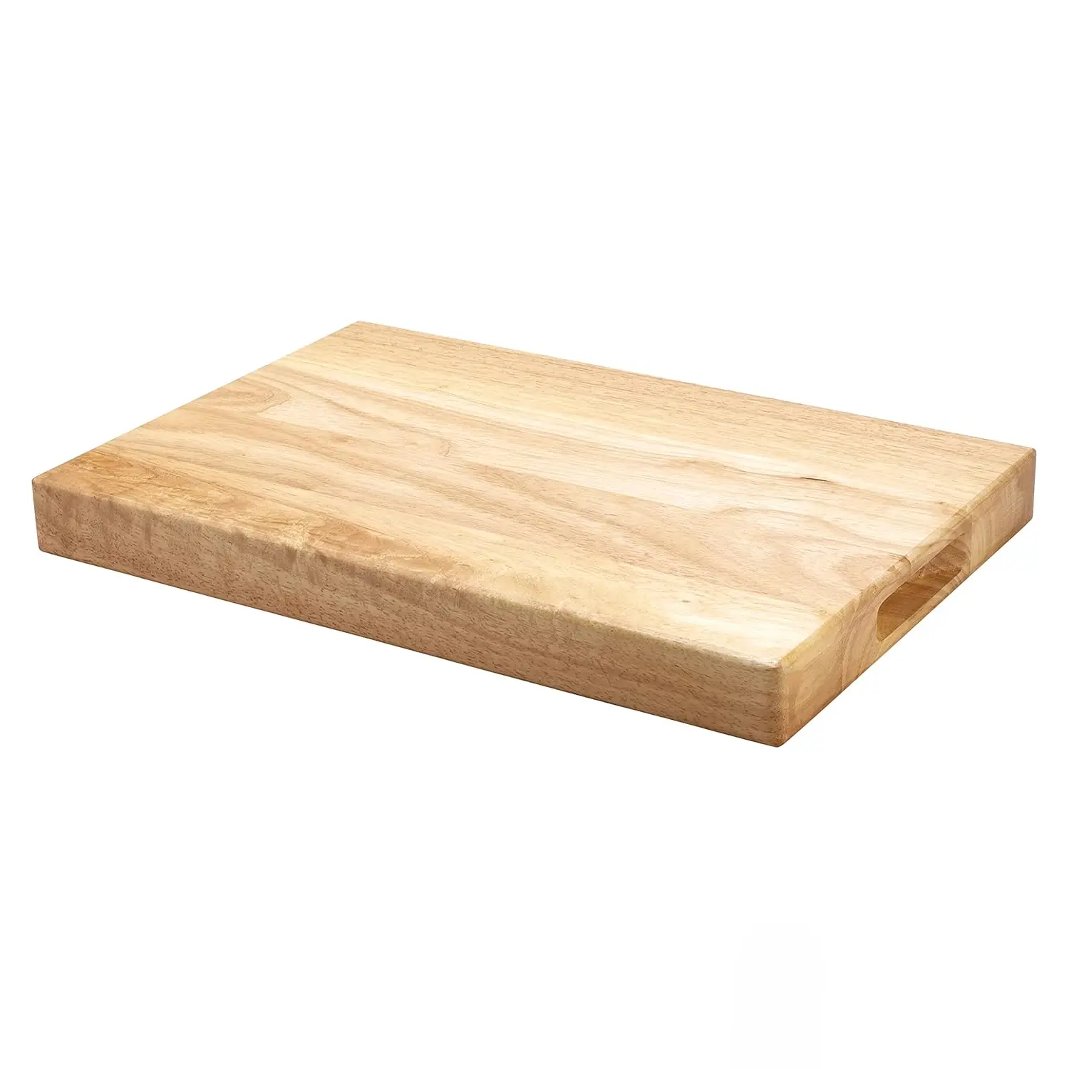 

18x24 Inch Wooden Cutting Board, Medium Tan, 1.75-Inch Thick for Kitchen Use