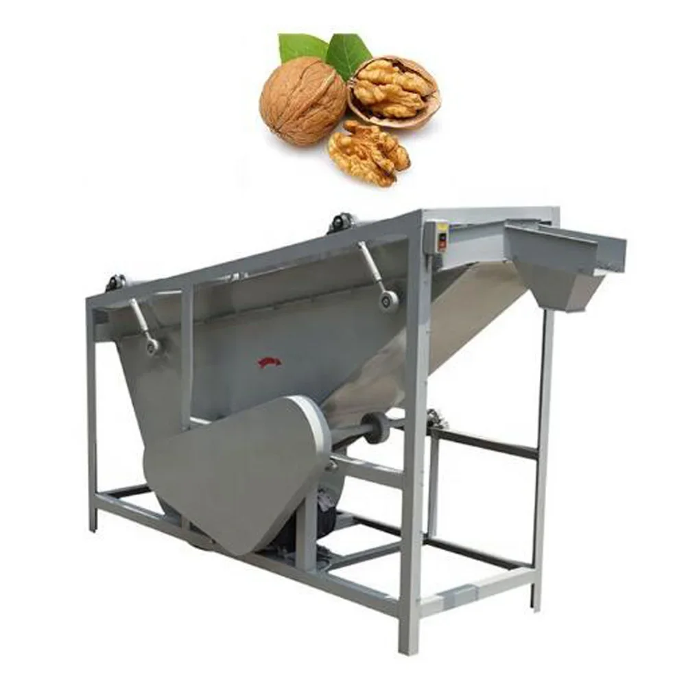 2020 Hazelnut Shelling Machine Sorting Palm Kernel Crushing Peeling Processing Line Small Almond Sheller