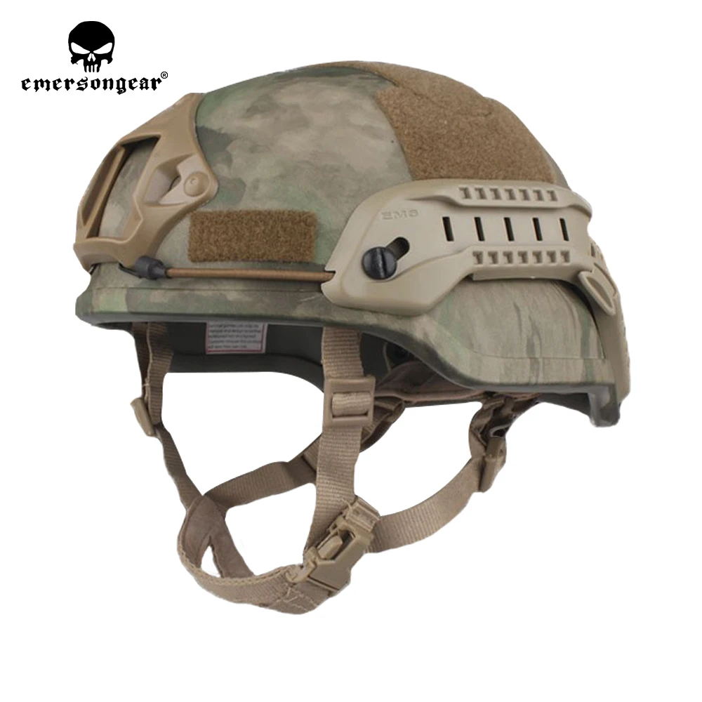 Emersongear Tactical Helmet ACH MICH 2002 Helmet Protective Guard Gear Special Action Headwear Airsoft Training Hunting