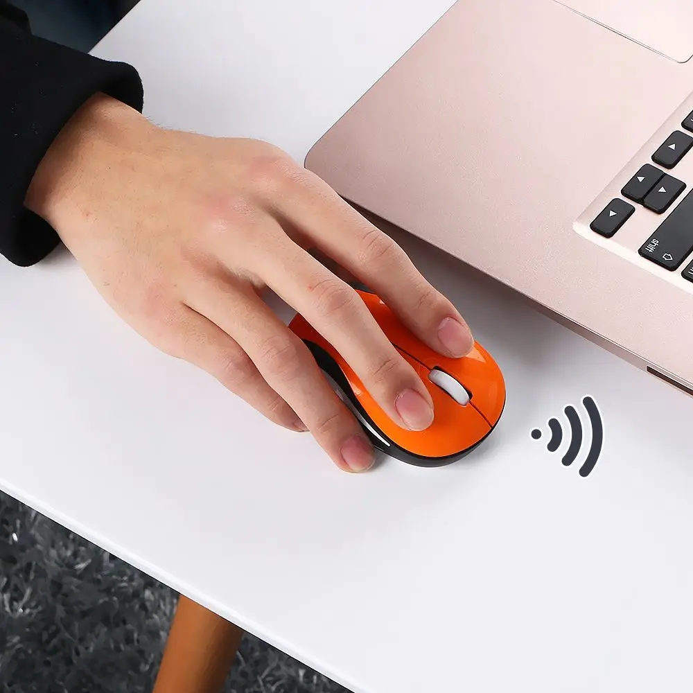 Durable Cordless Computer Peripherals Wireless Mouse Gaming Mice 2.4GHz Adjustable DPI For PC Laptop