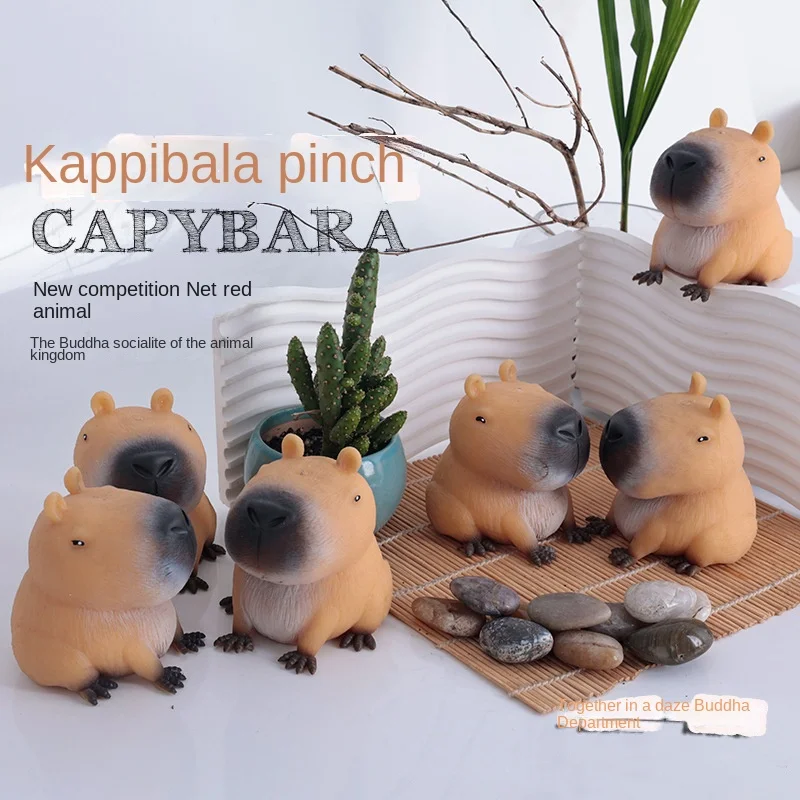 Capybara Anti Stress Fidget Toys For Anxiety Capybara Unusual Object Funny Stuff Brinquedos Para Alívio Do Estresse