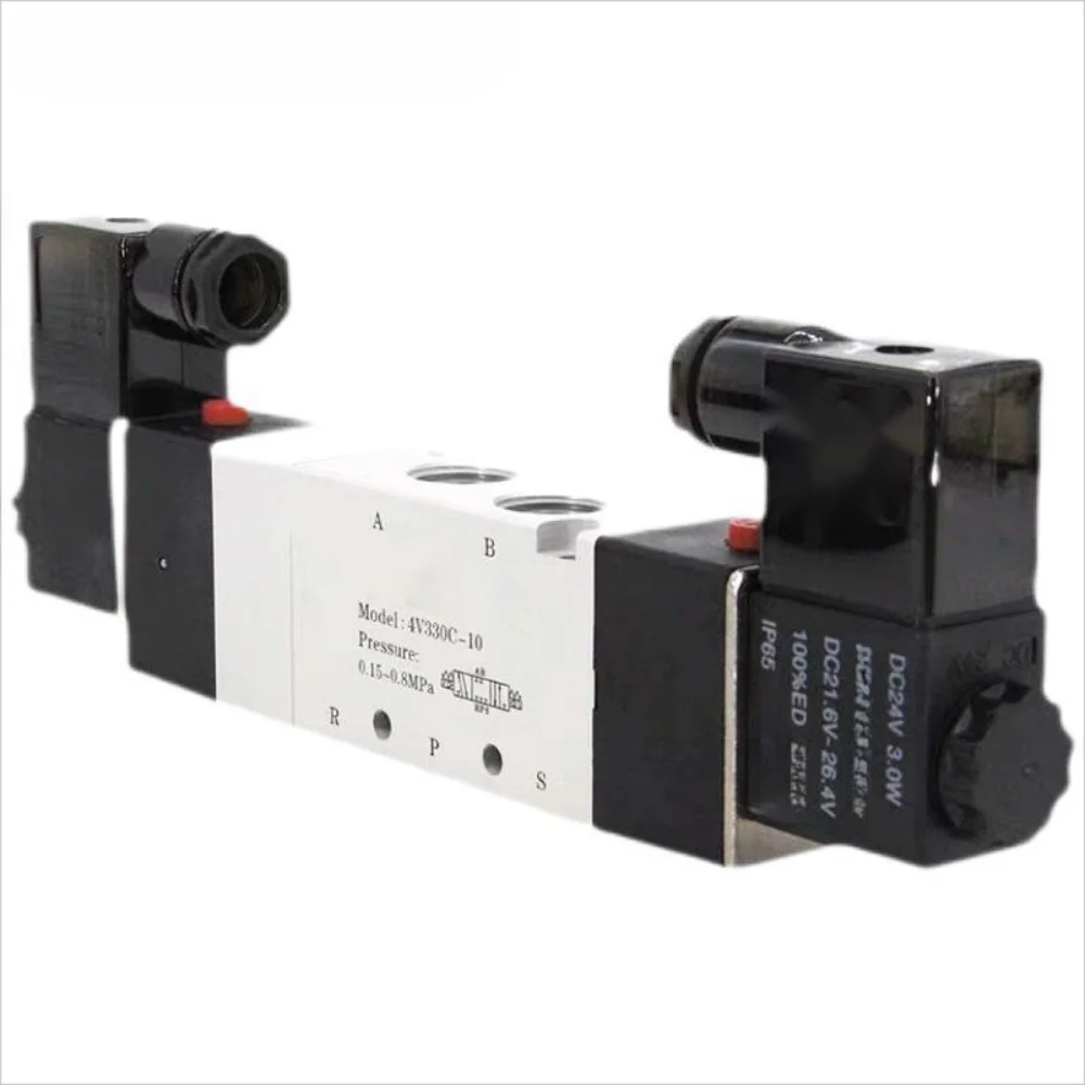 

4M320-08 Pneumatic Solenoid Valve FlyingBull | Two-Way Aluminum Control Valve High Quality
