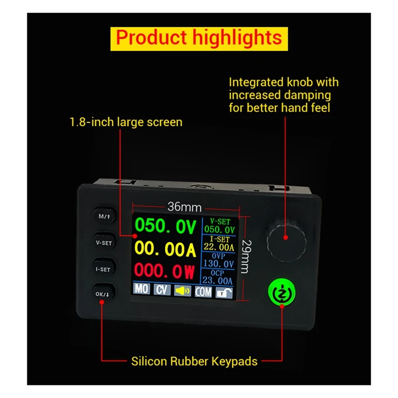 A20F-ZK-10022C CNC Step-Down DC Adjustable Regulated Power Supply Constant Voltage And Constant Current Module Upgrade