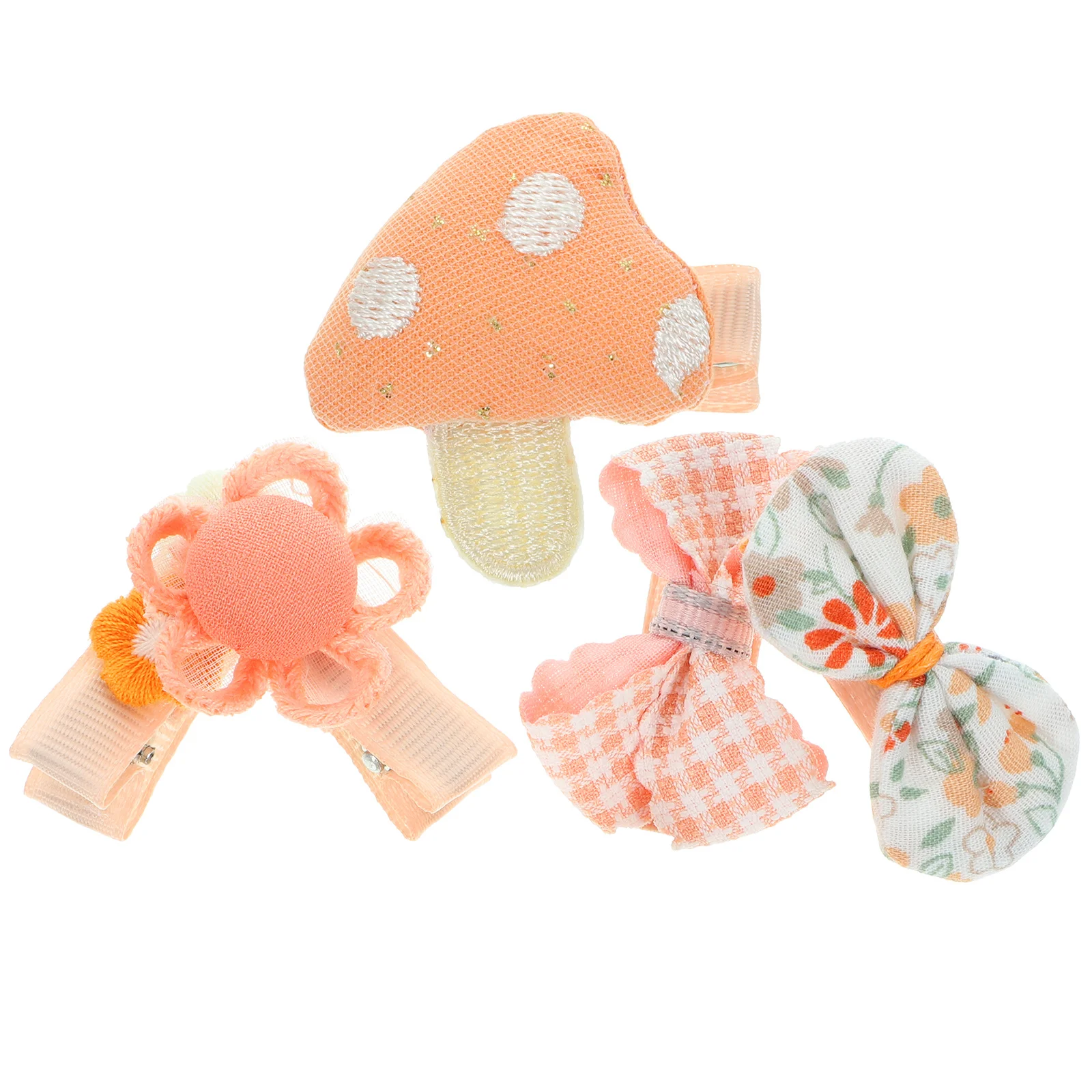 

5 шт., заколки с бантом для аксессуаров для волос, милые заколки для волос, набор заколок, яркий красочный декор для волос, подарок 4-8