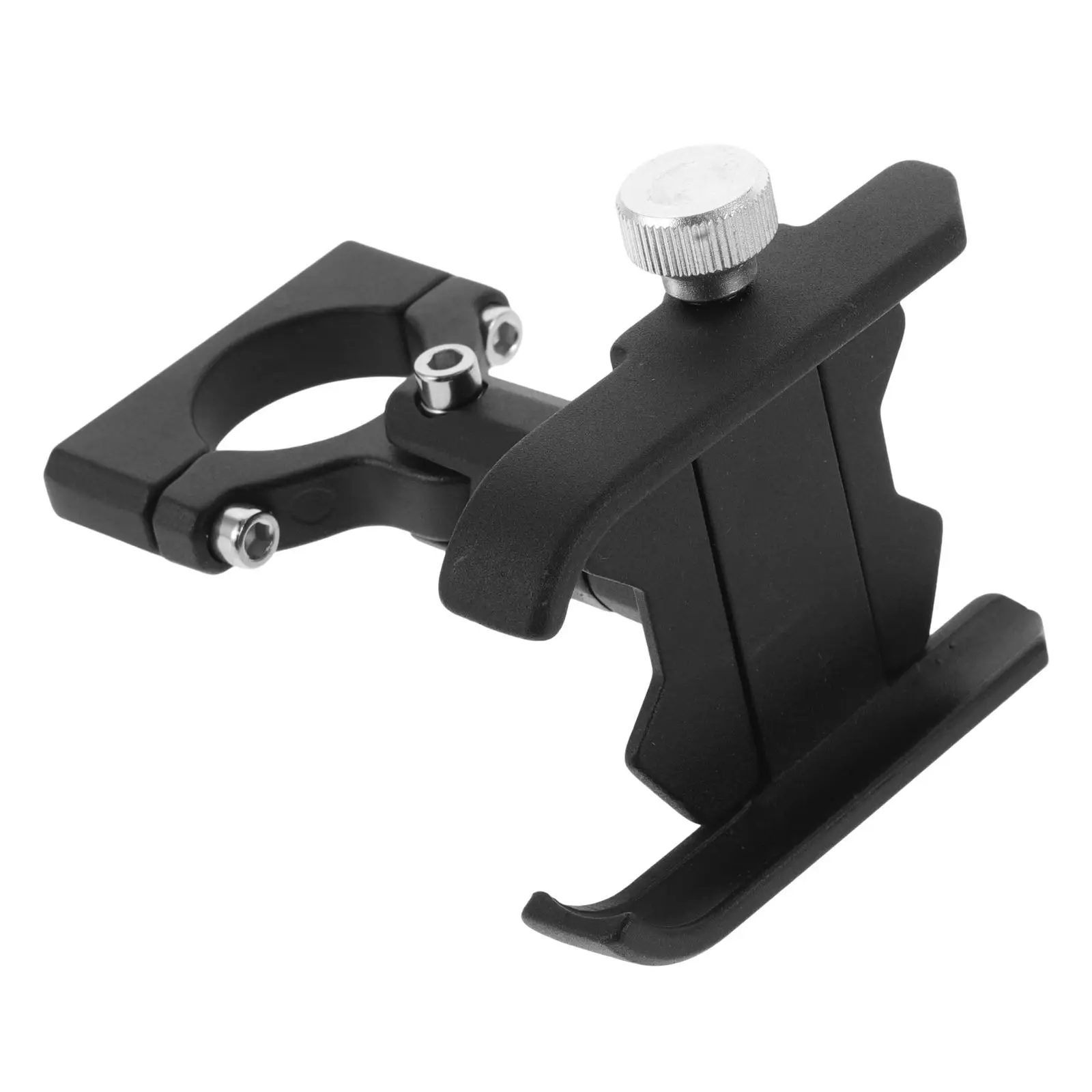 

Aluminum Alloy Phone Holder for Motorcycle Scooter Electric Bike Mount Black Color Smartphone St Quick Install for motorcycle