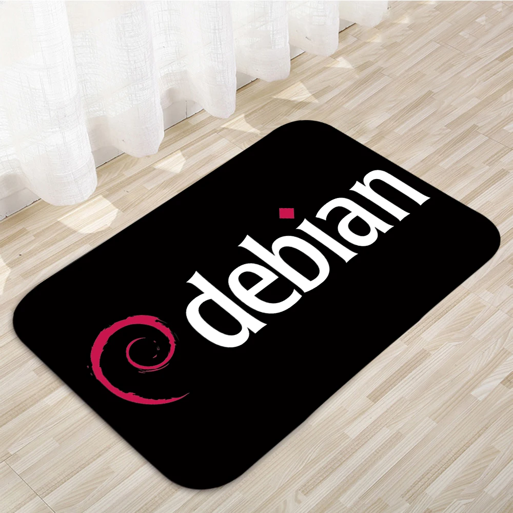 Linux Debian  Carpets  Floor Mats  Door Mats Bathroom Mats Washable Home Decor 507