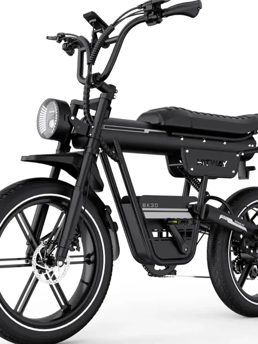 AliExpress HITWAY BK30 Fat Tire 20" x 4.0" Electric Bike,Pedal Assist Bicycle for Adults,48V 23.4Ah Battery, 25 km/h, 7-Speed, 90-180 km