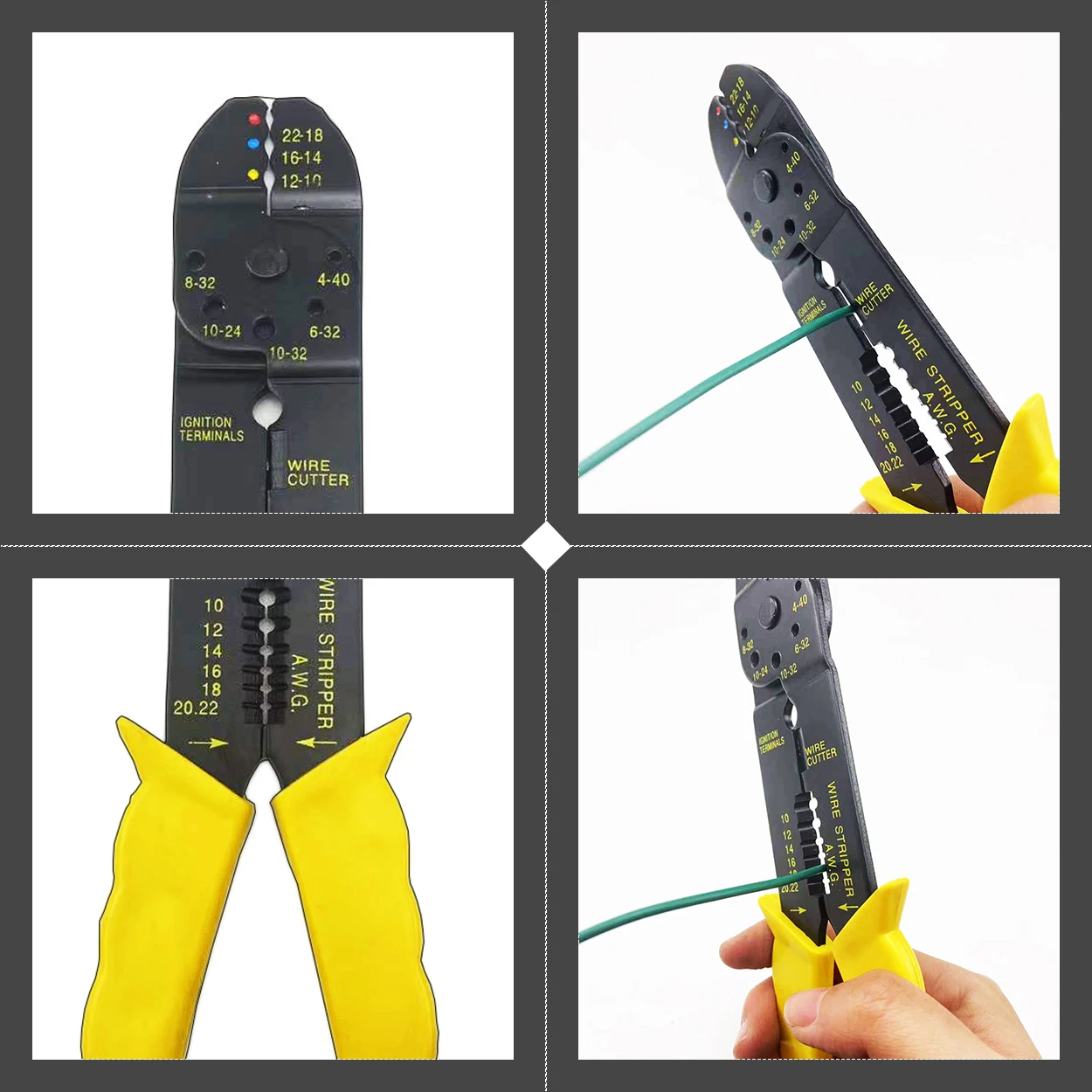 Popular in Amazon Electrical Wire Crimping Tool Wire Stripper Crimper