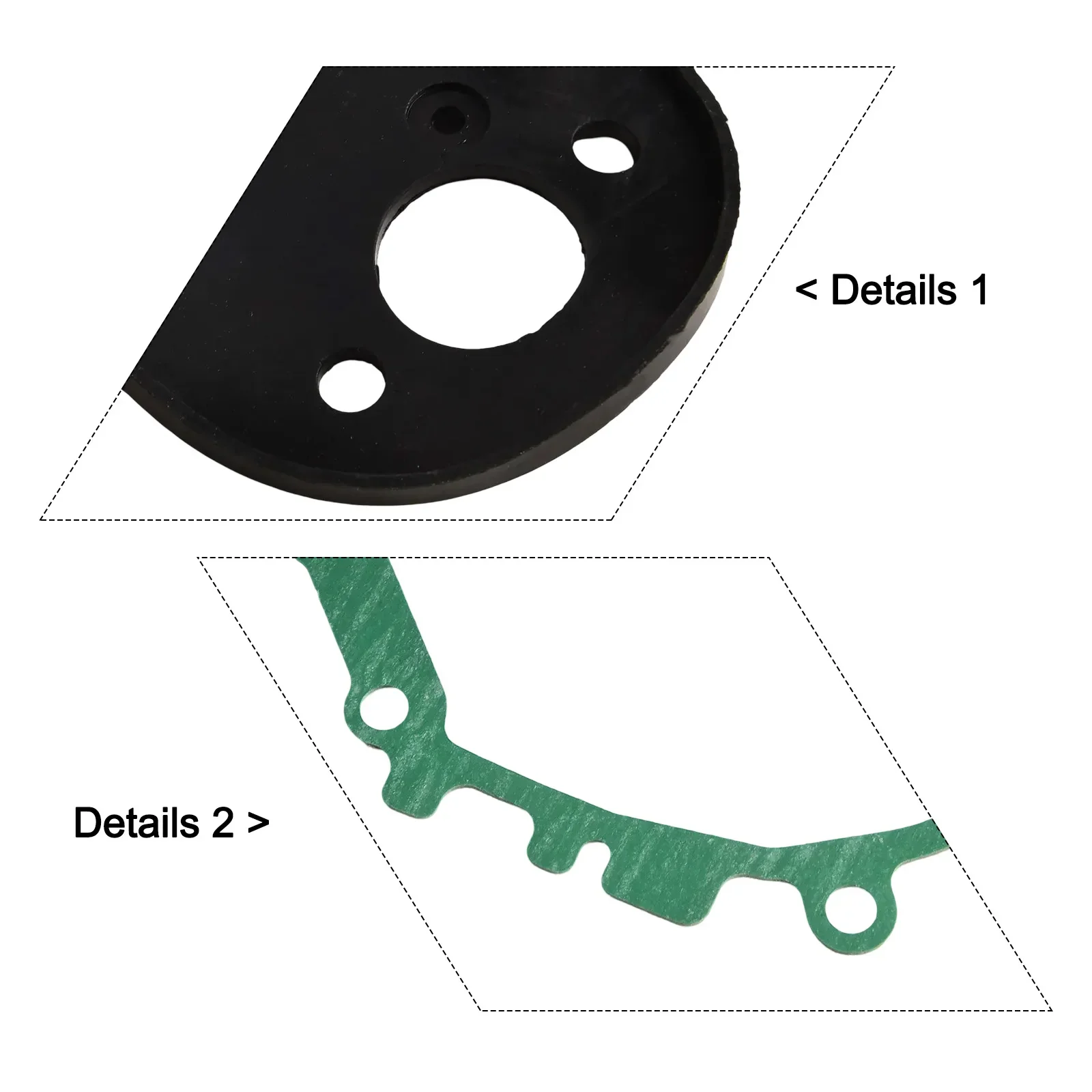 

Комплект для замены прокладок Комплект прокладок для обогревателя Использование в холодную погоду уменьшает потребление топлива, как показано на рисунке