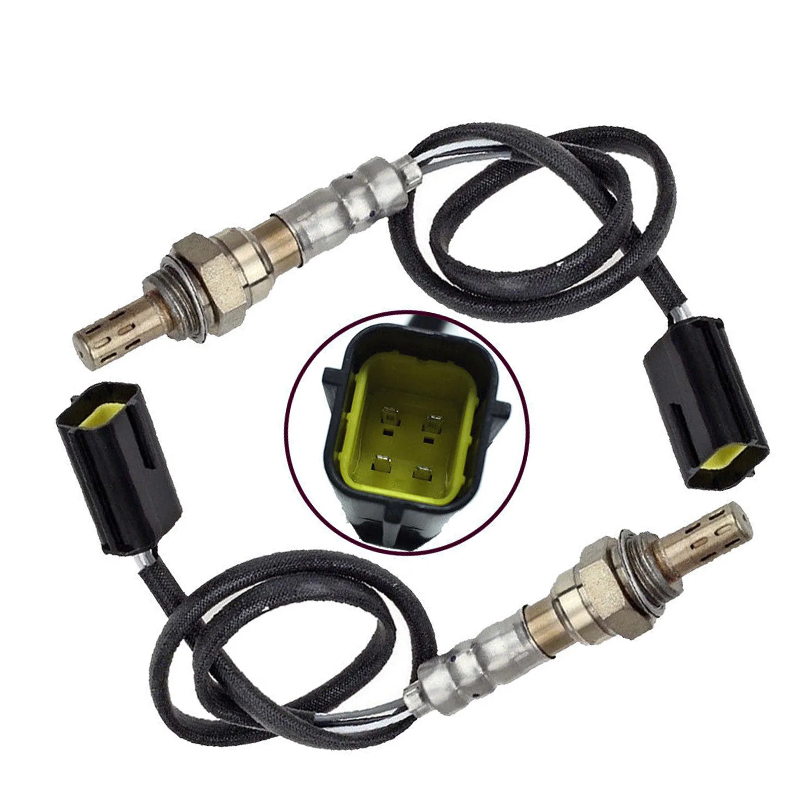 

4pcs Upstream+Downstream Oxygen Sensor For Nissan 2011 Murano Quest 2014 Maxima 3.5L 234-9135 234-9106 234-4380 234-4381