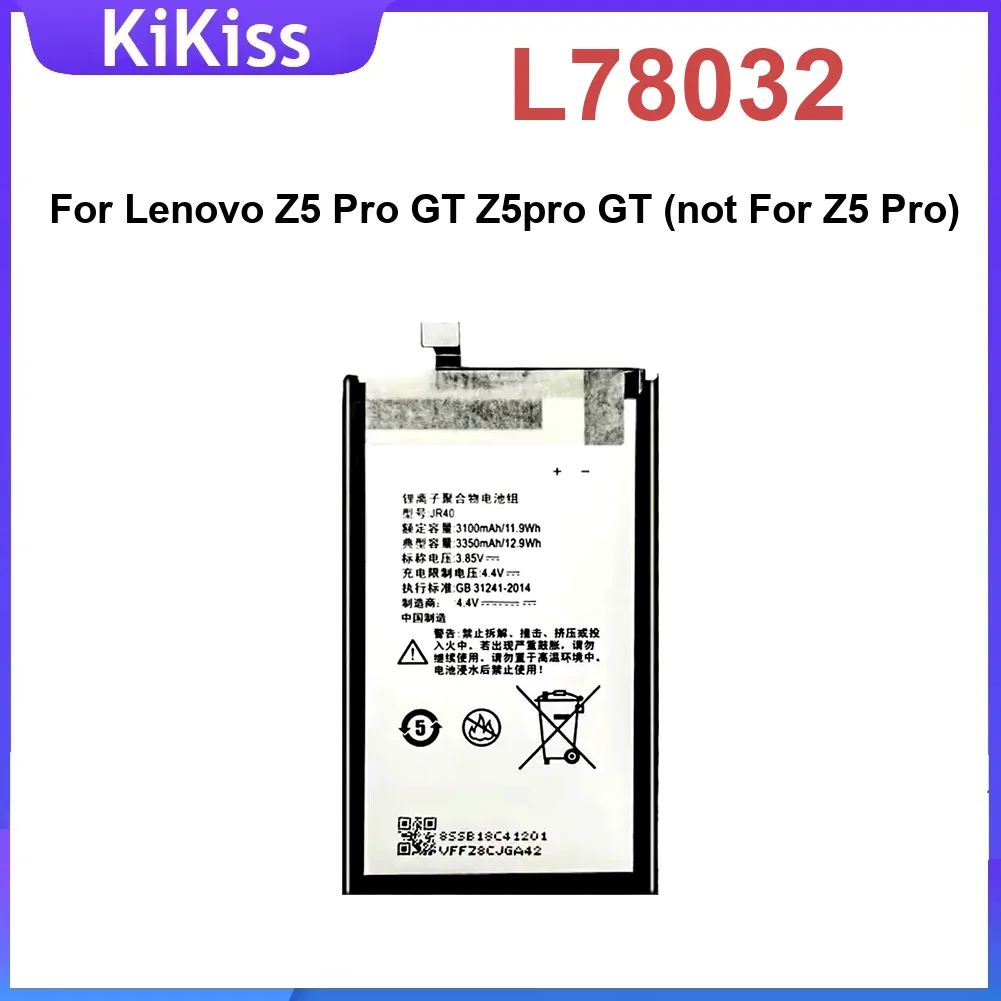 

3350Mah L78032 Mobile Phone Battery For Lenovo Z5 Pro Gt Not Fit Durable Replacement