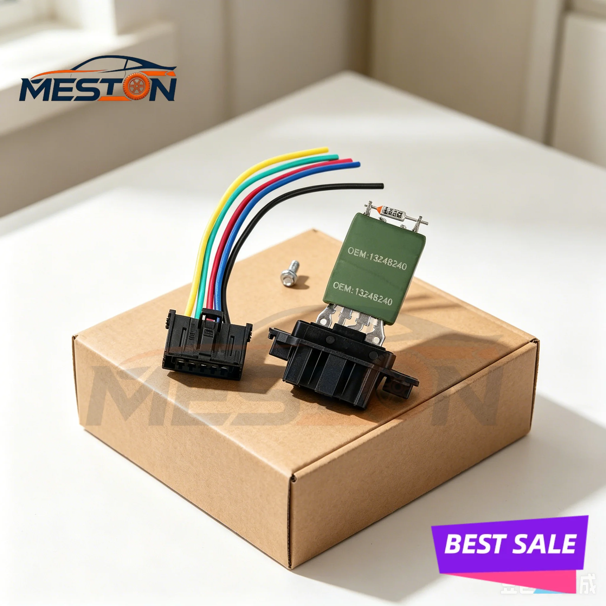 Heater Blower Motor Fan Resistor 55702407 13248240 for Citroen Peugeot Alfa Romeo Jumper Boxer Fiat Ducato