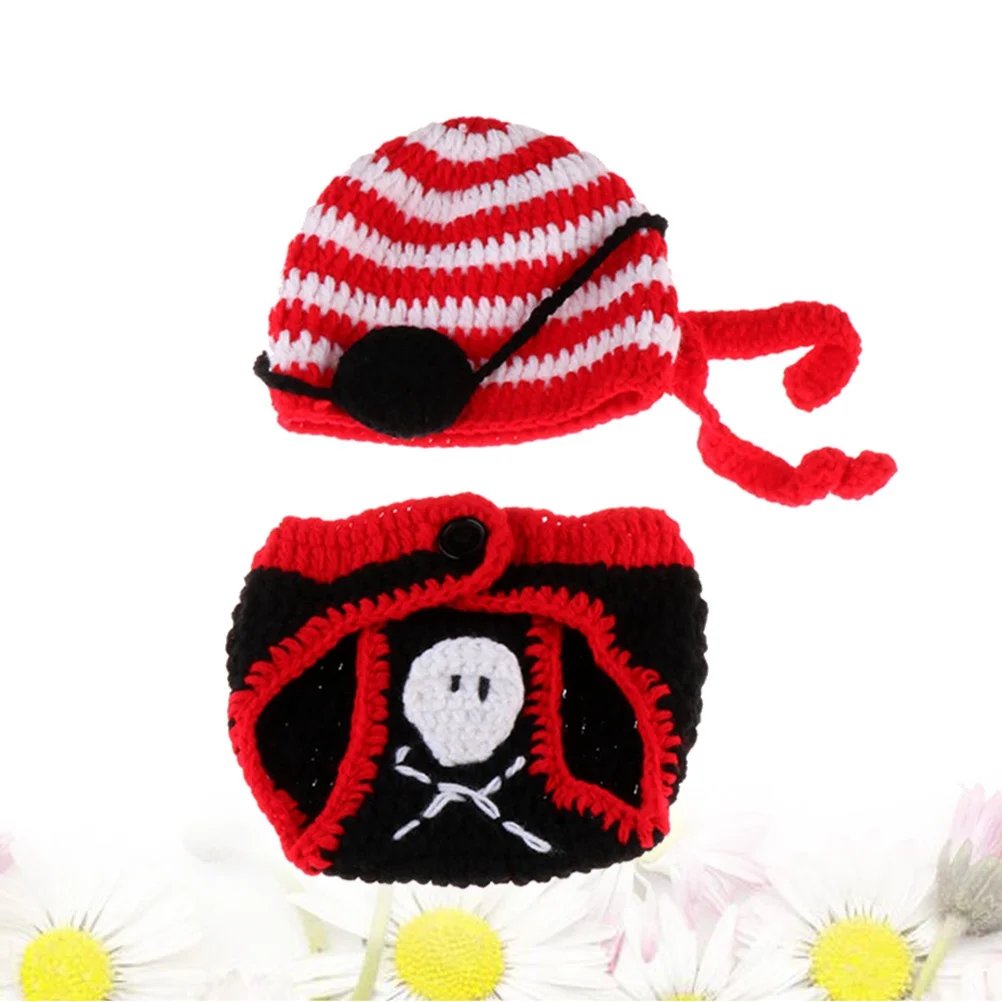 

Baby Photography Clothing Handmade Knit Newborn Outfit Cute Baby Shower Gift Photo Shoot Costume Creative Photo Prop