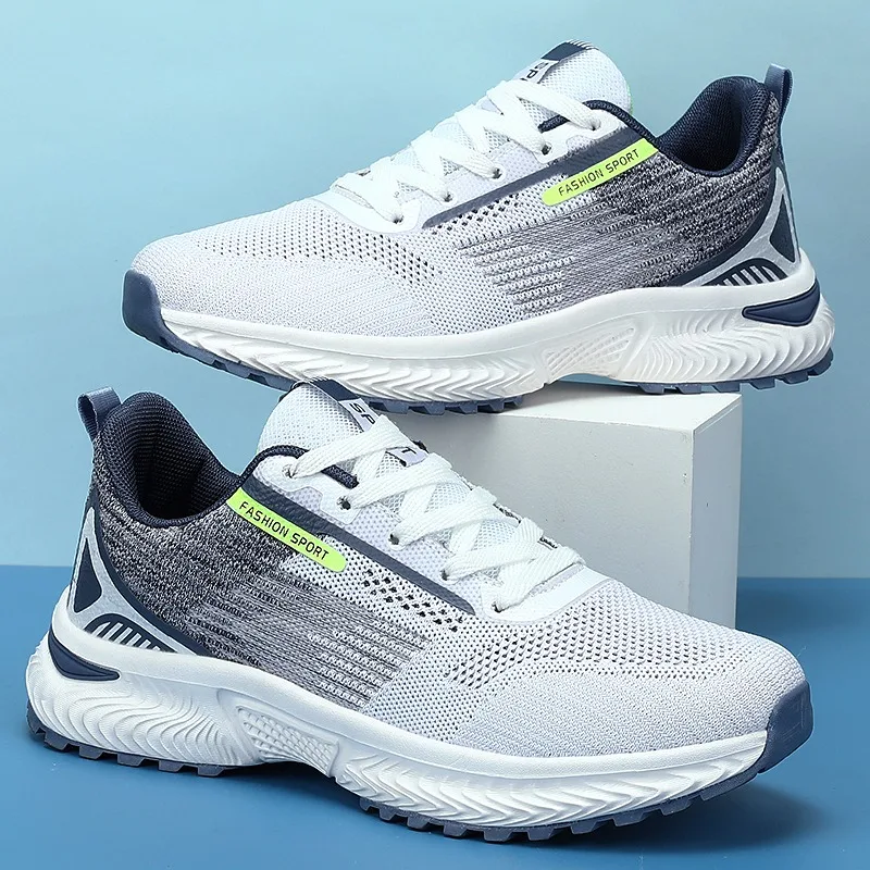 

Four Seasons Youth Casual Sports Shoes,Men's Mesh Breathable Fashionable VersatileTrendyRunning Shoes,Non-Slipand Wear-Resistant