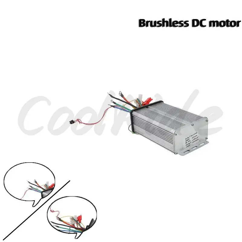 3000W 60V brushless controller, suitable for brushless DC motor, electric bicycle, motorcycle, tricycle