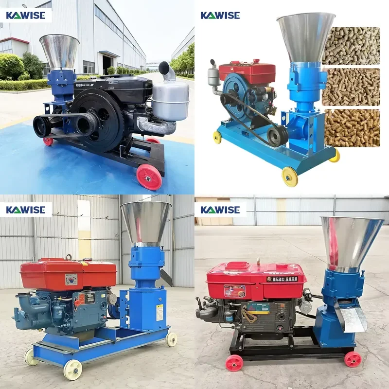 

Poultry Feed Pellet Machine for Small Farms with 2.5-8 mm Die Options and Easy Maintenance