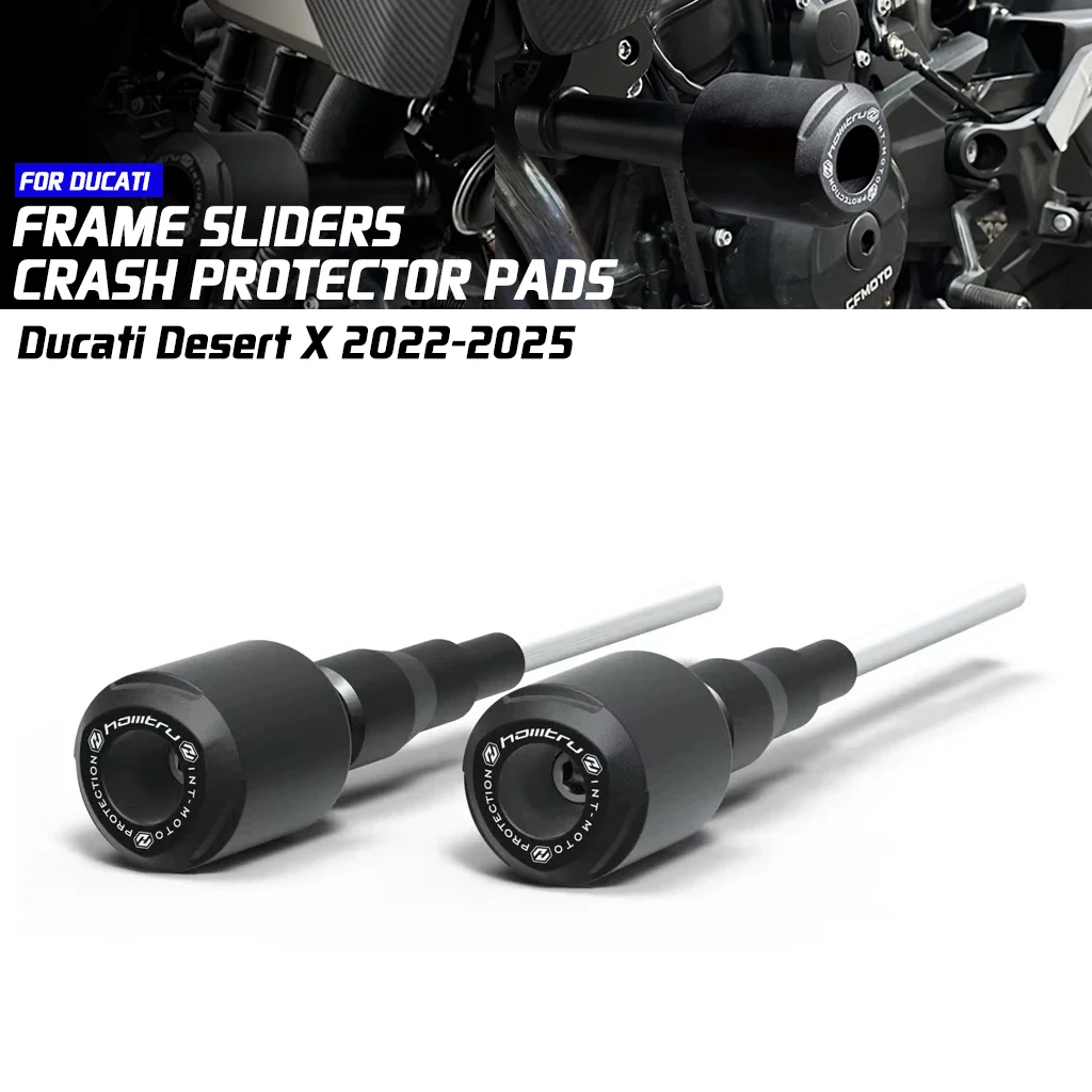 

For Ducati Desert X 2022-2025 motorcycle modification frame slider protector engine crash pad protector accessories