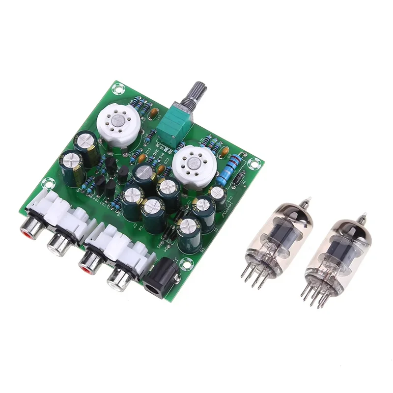 B04B-Stereo Electronic Tube Preamplifier Board Preamp Amplifier Module With Bile Amp Effect For Audio Enthusiasts