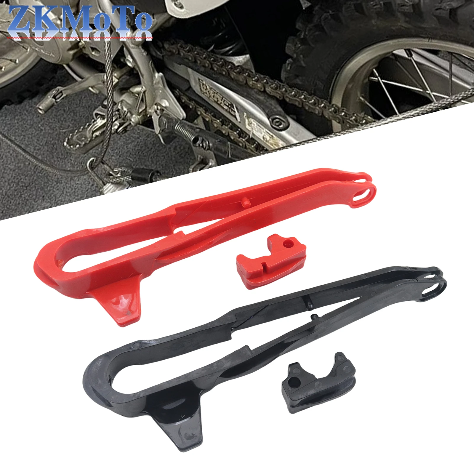 Motorcycle Chain Slider Guard Swingarm Guide For Honda CRF150F CRF 150 150F 2003-2005 CRF230F CRF 230 230F 2003-2019 Universal