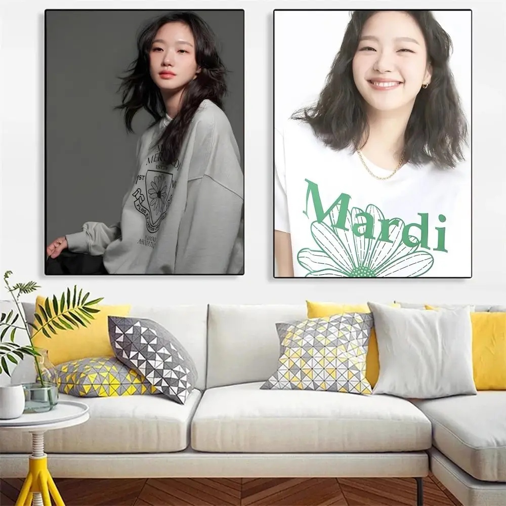 ملصق الممثلة Kim Go-Eun ملصقات جدارية فنية جدارية مطبوعة للصور لديكور غرفة المعيشة المنزلية والممر #5