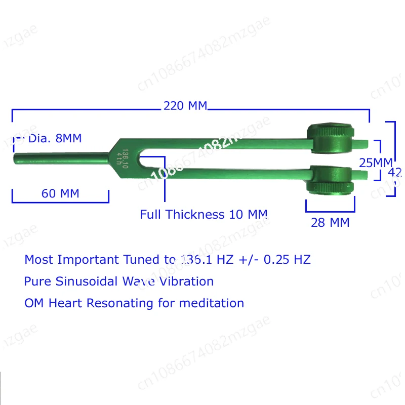 TUNING FORK SETS for SOUND HEALING THERAPY OM YOGA HEART CHAKRA 136.1 HZ