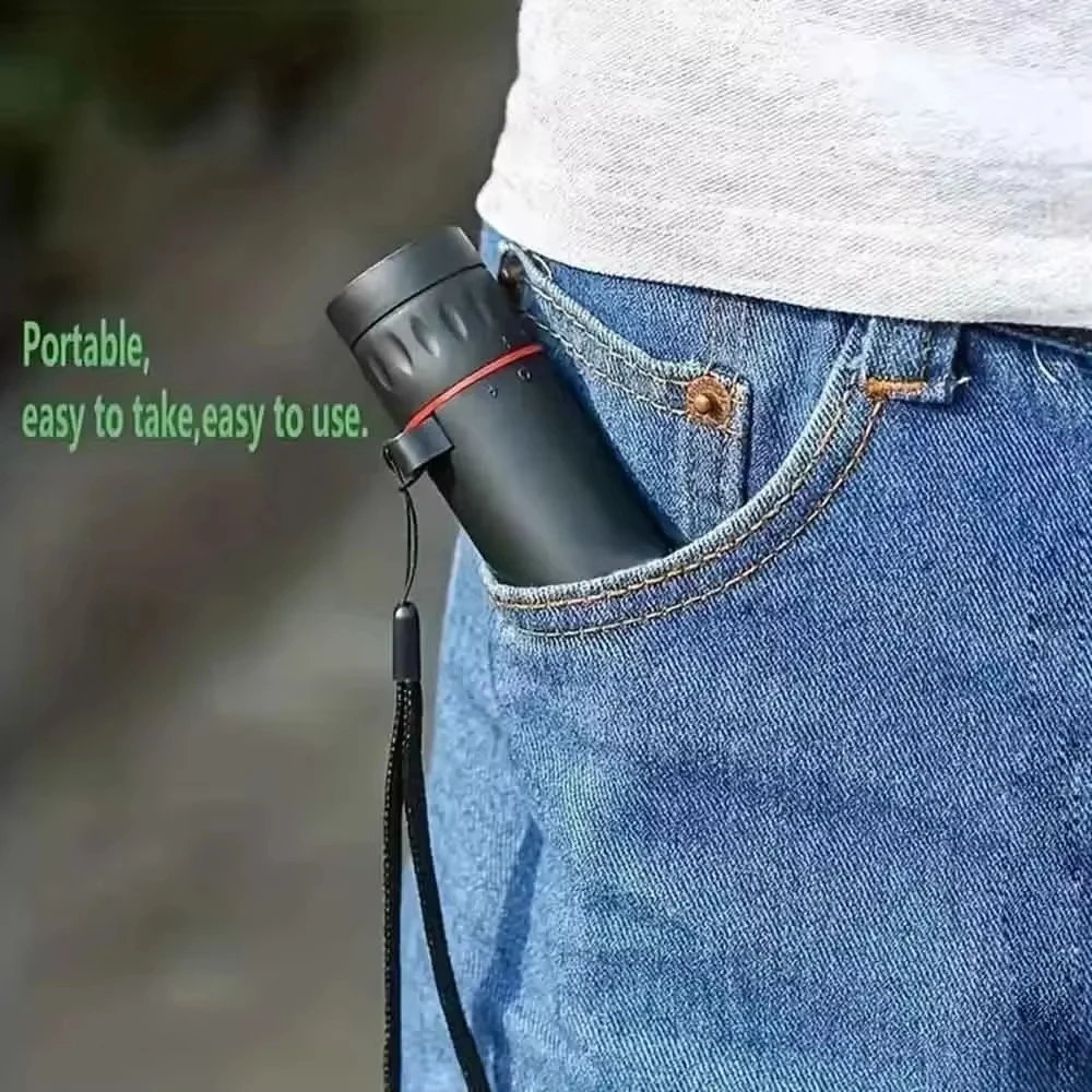 2026 2000X25 HD Monokular-Teleskop, Kompakt und Tragbar für Reisen, Wandern, Angeln, Camping, Sternenbeobachtung, Konzerte & Vogelbeobachtung – Detail 3