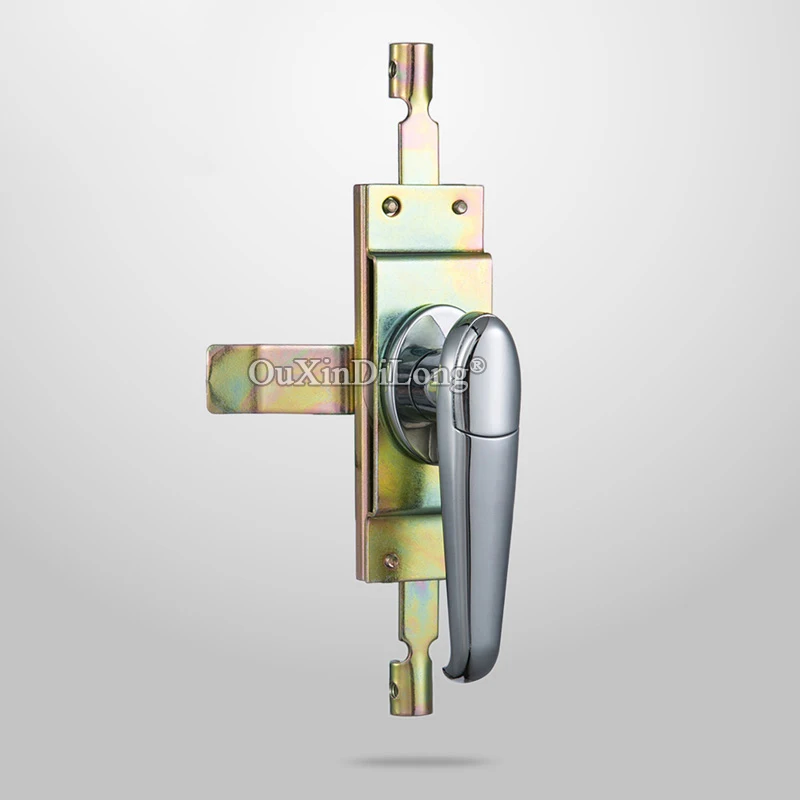 HOT 2PCS Zinc Alloy Industrial Machinery Handle Locks Distribution Box Lock Switch Control Electric Cabinet Door Lock with Keys