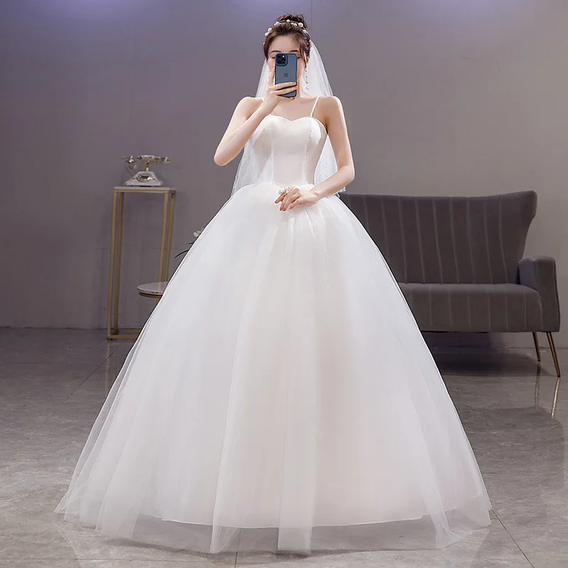 

Wedding Dress New Bridal Princess Dream Wedding Dresses Plus Size Ball Gowns Vestido De Noiva