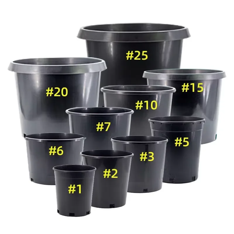 for Nursery Pot Plastic Planters for Outdoor Indoor Plants Gardening Flower Pots Plant Pots