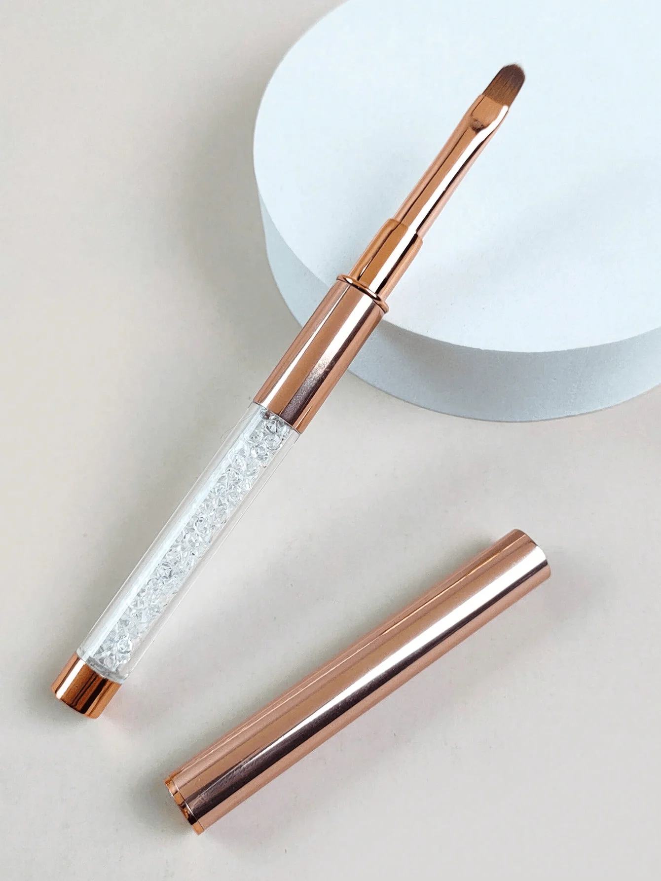 1pc Nail Art Detailing Brush, Basic Tool for Manicure Design, DIY Nail Art Practice, Salon Kits and Daily Nail Styling