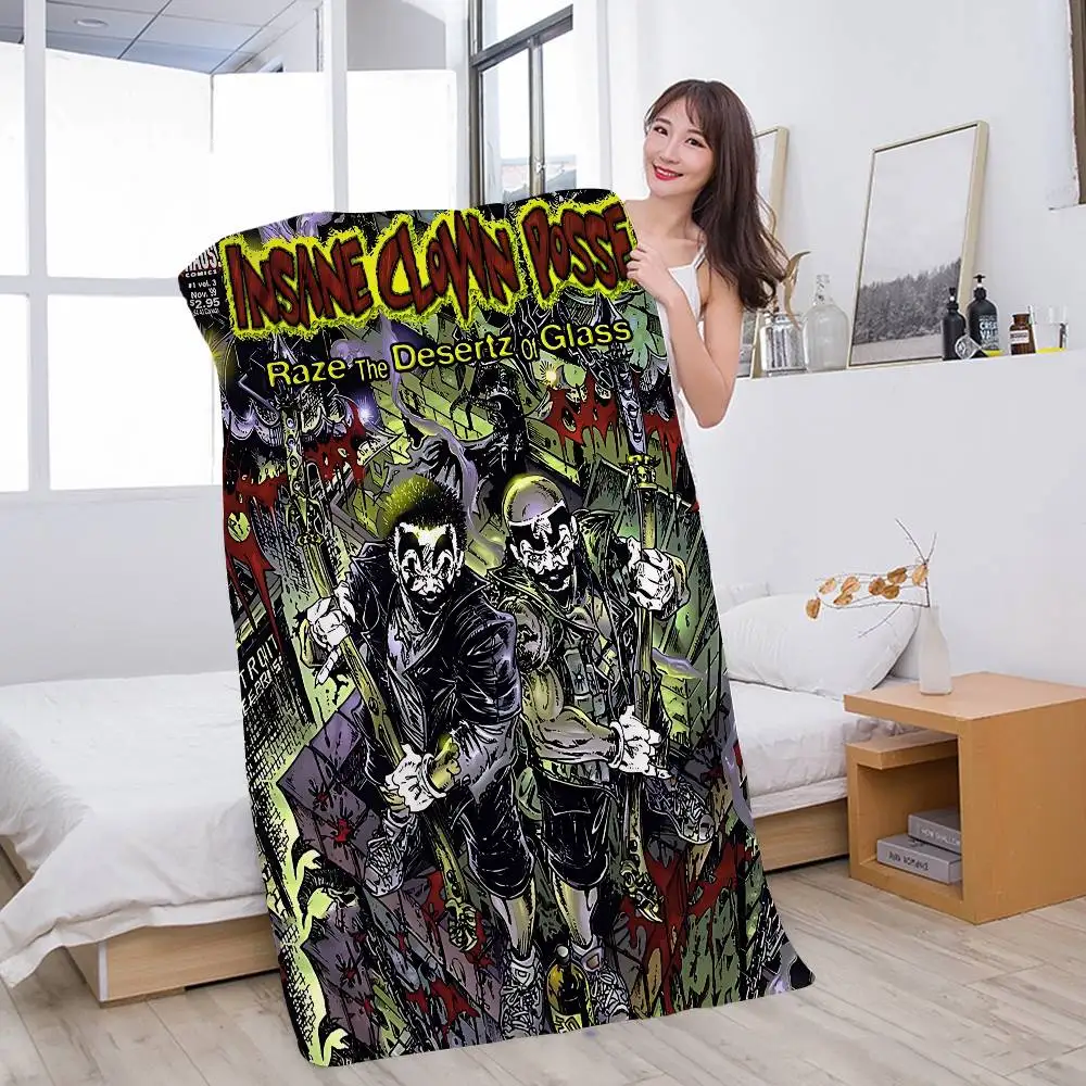 I-Insane Clown Posse Big Microfiber Beach Towels Quick Dry Towel Sand Beach Towels Pool Towel for Travel Swim Pool Yoga