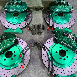 Dicase 6 Pot Big Caliper OEM Color Brake Kits High Carbon Alloy Disc Rotor 17-20in Wheel for Subaru WRX