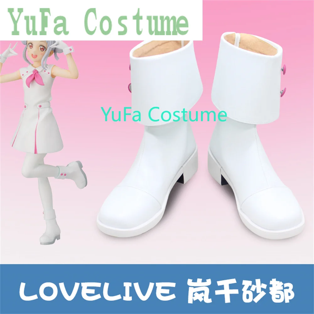 YuFa LoveLive liella! Love Live Shibuya Kanon Tang Keke Tan Kuku Arashi Chisato Heanna Sumire Hazuki Ren Cosplay Shoes Boots