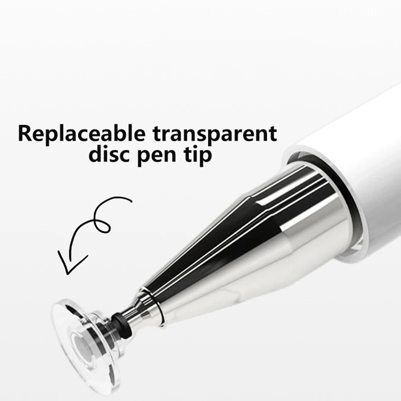 Mobile phone tablet computer capacitive pen screen stylus writing learning office game magnetic two in one