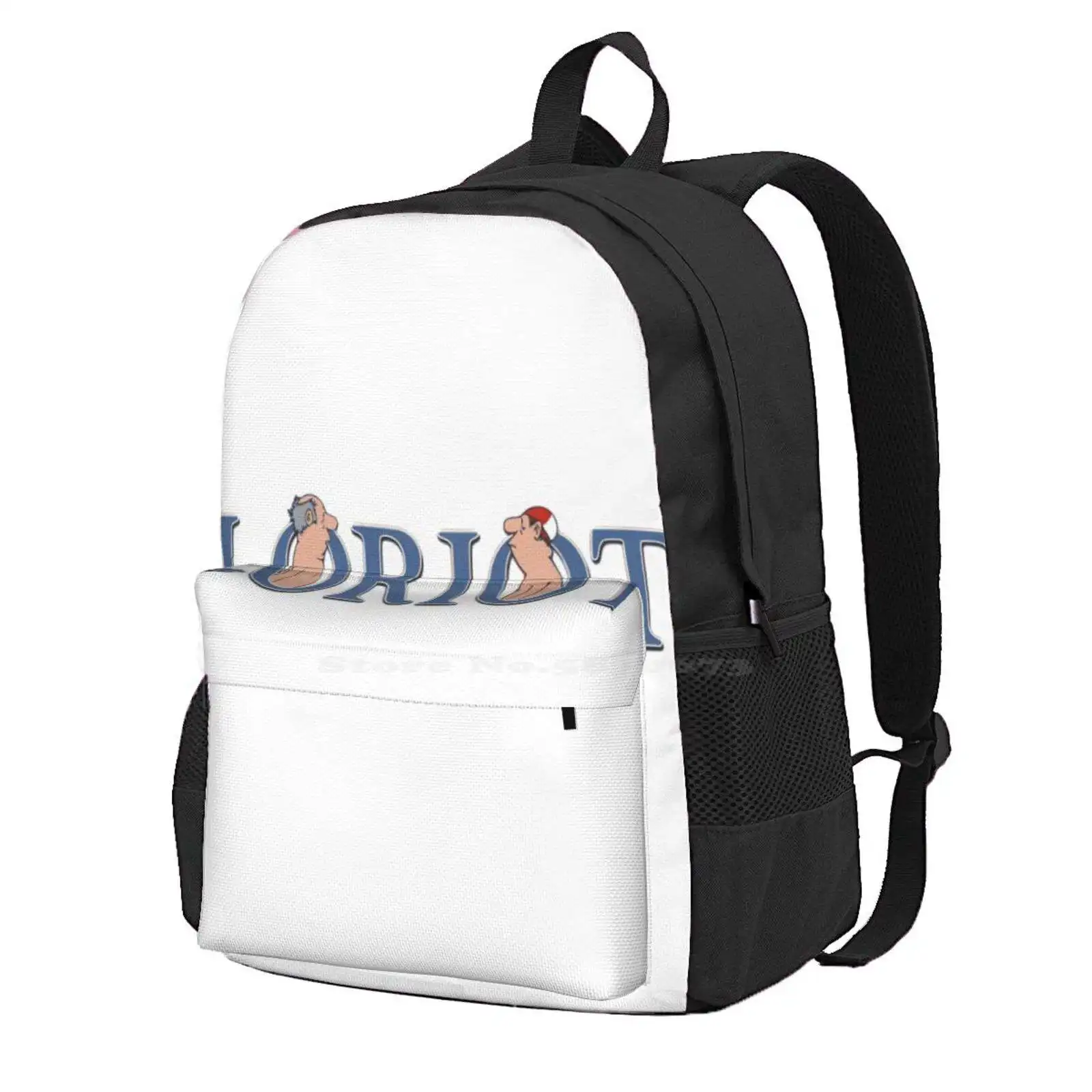 

Loriot, Gentlemen In The Bathroom Hot Sale Schoolbag Backpack Fashion Bags Loriot Pug Rubber Duck Ladys Bathroom Comedy