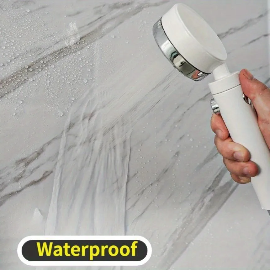 Marble Contact Paper Self‑Adhesive Wall Sticker Waterproof for Kitchen Backsplash Bathroom Toilet Cabinet Renovation