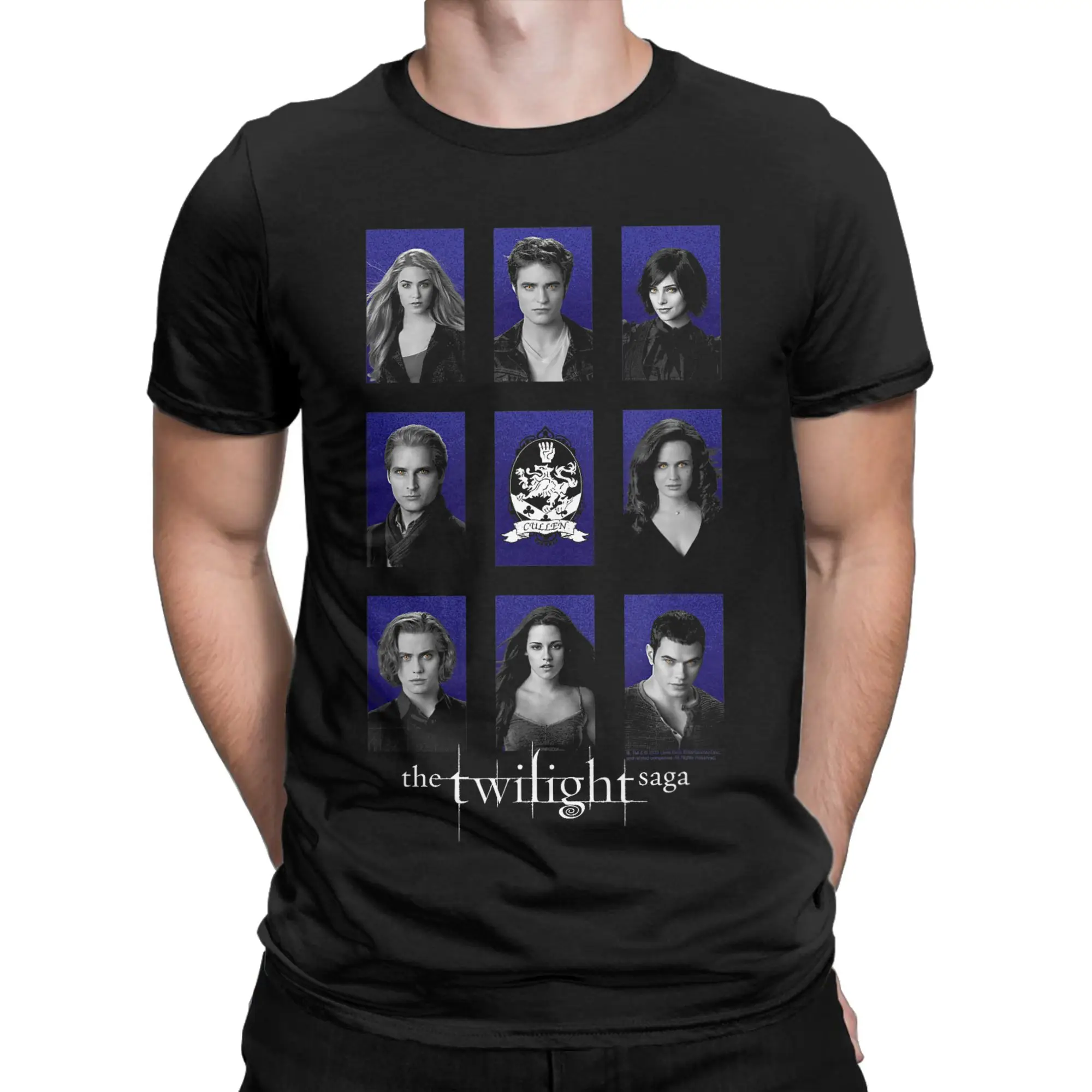 Twilight Cullen Family Portraits Movie T Shirt Beach T Shirts Cotton Crew Neck 4XL 5XL 6XL Top Tees Short Sleeve Tshirt