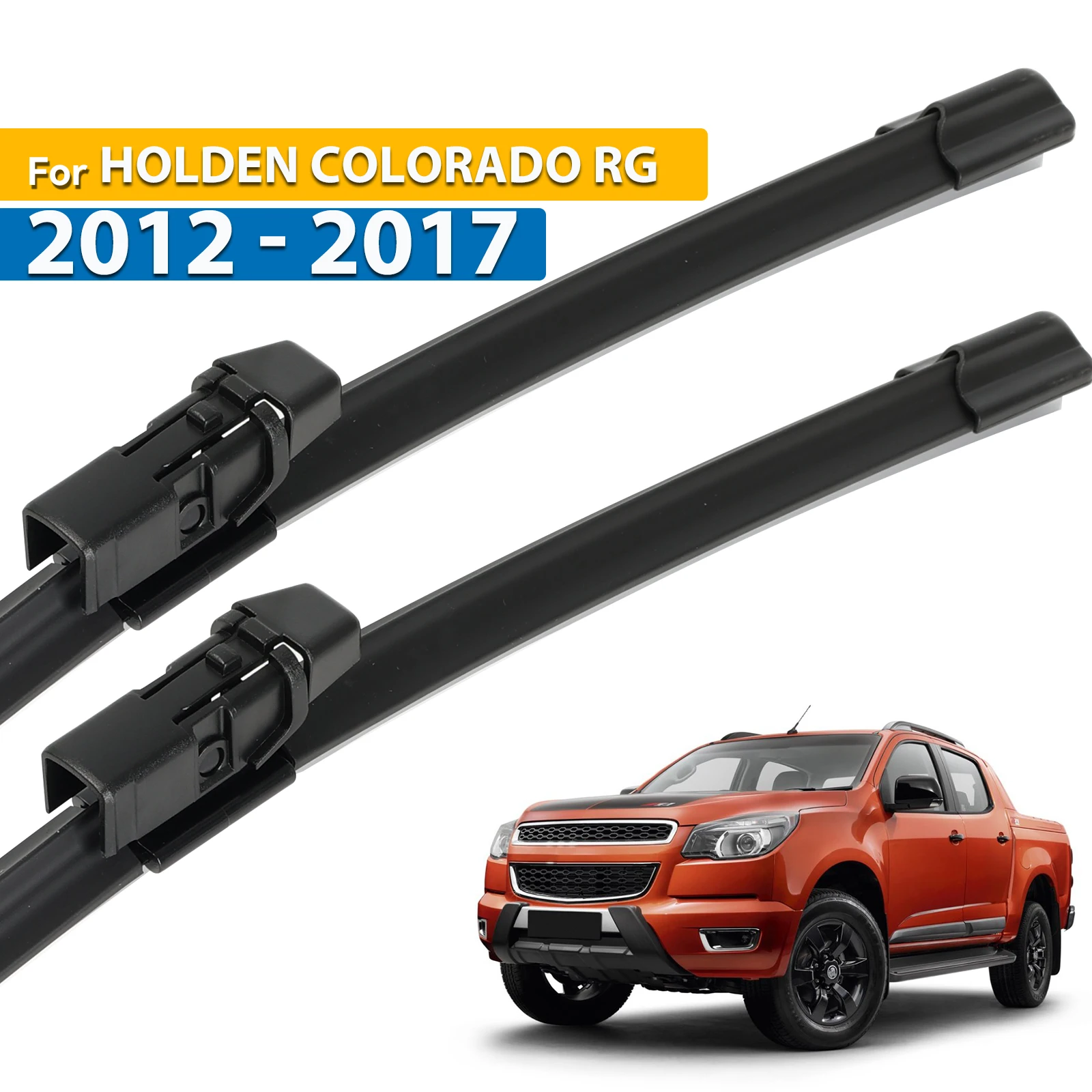 

Erick's Wiper Front Wiper Blades For Holden Colorado RG MK2 S-10 2012 - 2017 Windshield Windscreen Window Rain Brushes 22''+18''