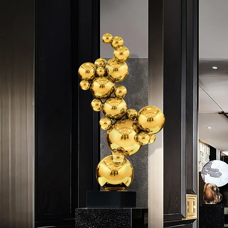 ArtesaníasdMetaldacero inoxidable para decoracióndhabitación, adornos para saladestar, oficina, escritorio, obras de
